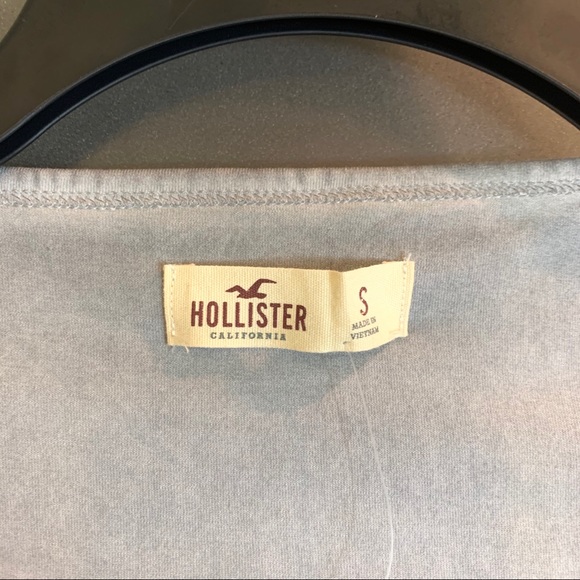 NWT Hollister | Front Tie Bodysuit Tee S - Picture 6 of 8